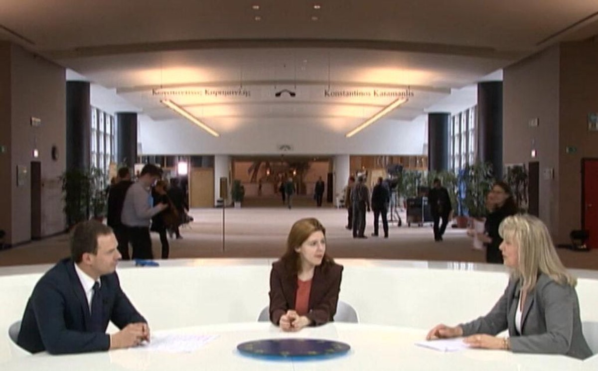 Dominika Ćosić rozmawia z Lidią Geringer De Oedenberg i Piotrem Borysem