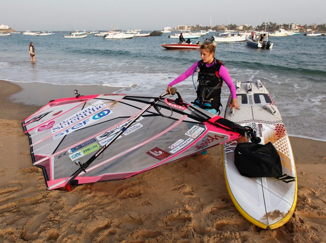 Sarah wyruszyła z Point des Almadies w Senegalu