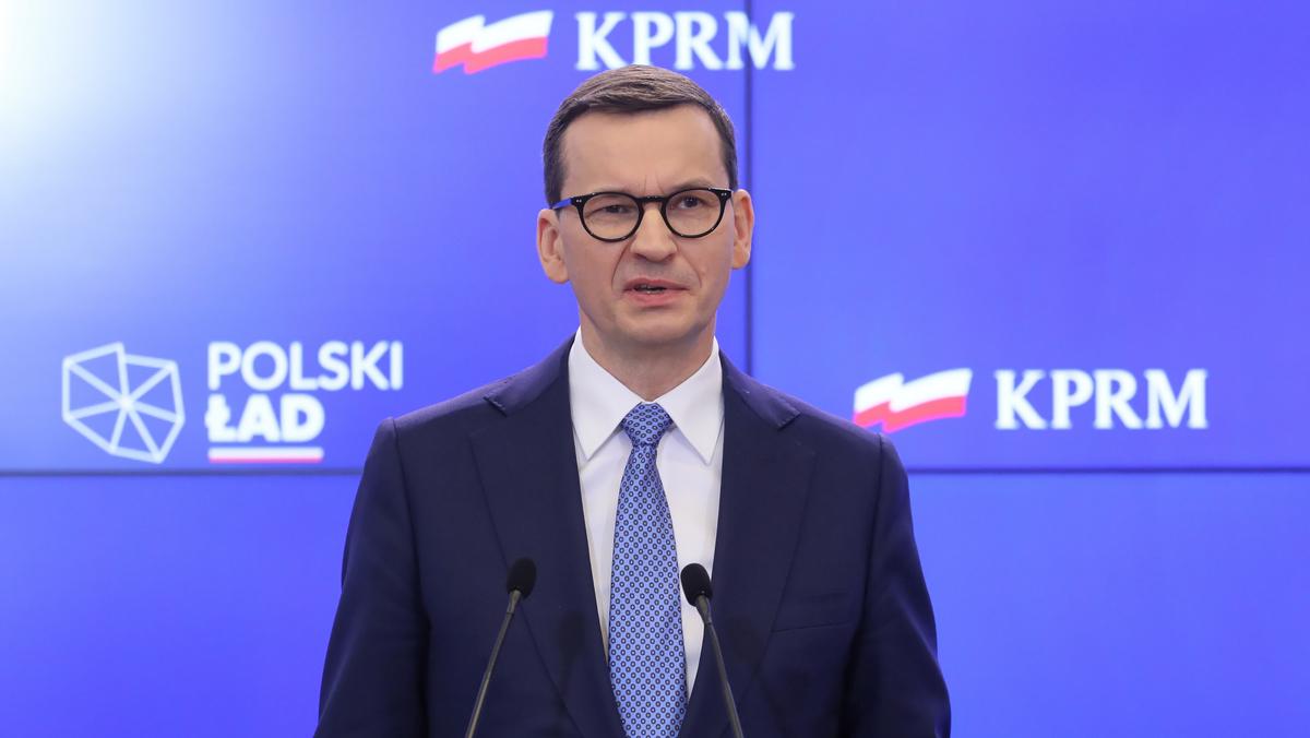 Mateusz Morawiecki podczas konferencji nt. Polskiego Ładu