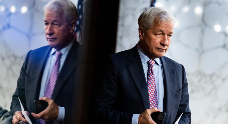 Jamie Dimon, CEO of JPMorgan Chase, in Washington D.C. in 2022.Tom Williams/CQ-Roll Call, Inc via Getty Images