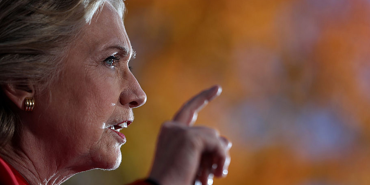 CLINTON: 'Tomorrow we face the test of our time'