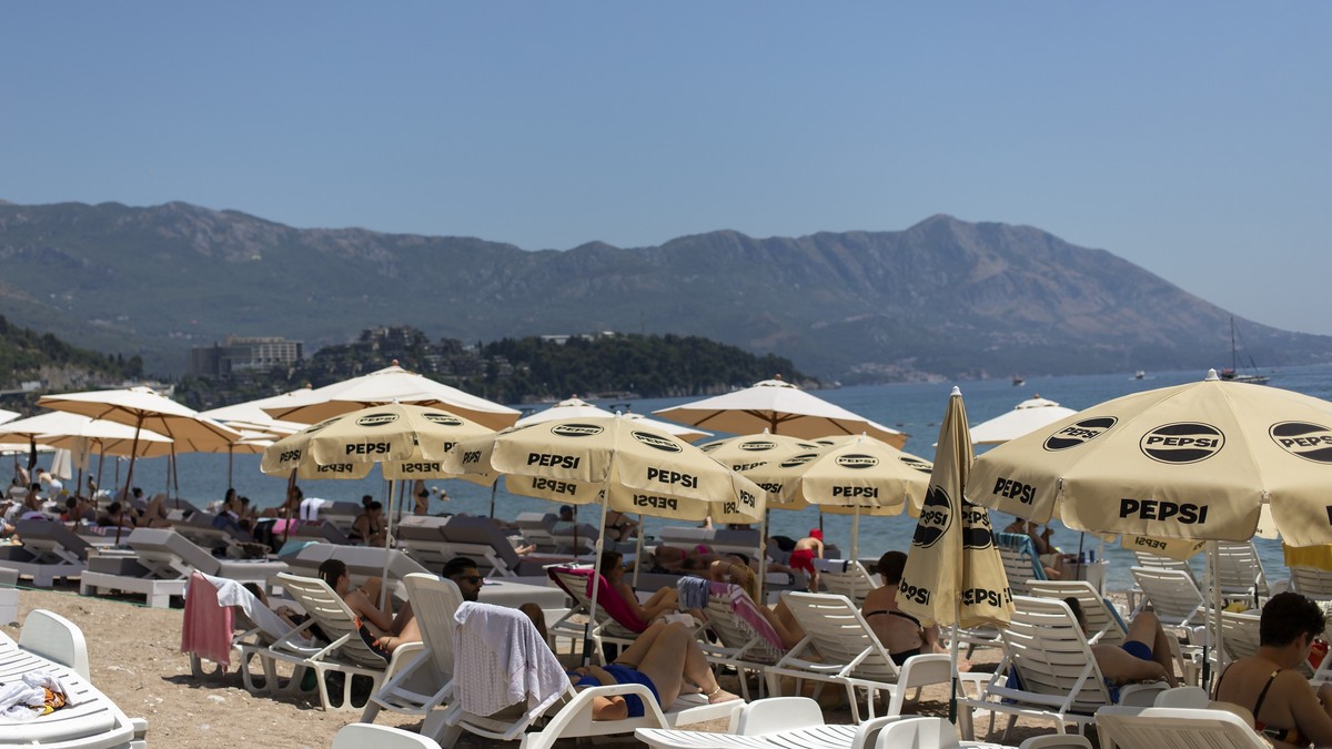Plaža, Crna Gora