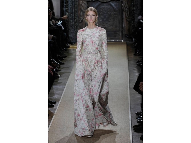 Pokaz domu mody Valentino - kolekcja haute couture wiosna/lato 2012