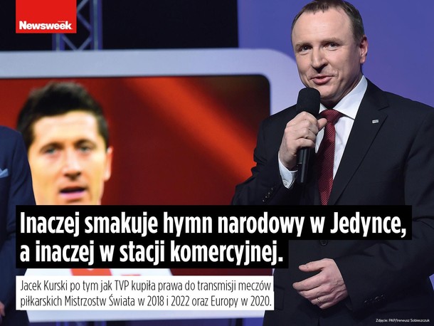 Jacek Kurski na temat sportu na antenie TVP