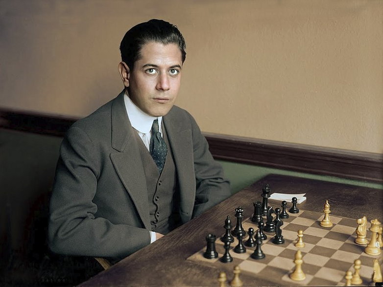 W okresie swojej świetności, w ciągu pięciu lat, na 59 partii Capablanca przegrał tylko raz.