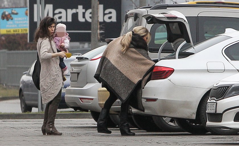 Beata Kozidrak z córką i wnuczką