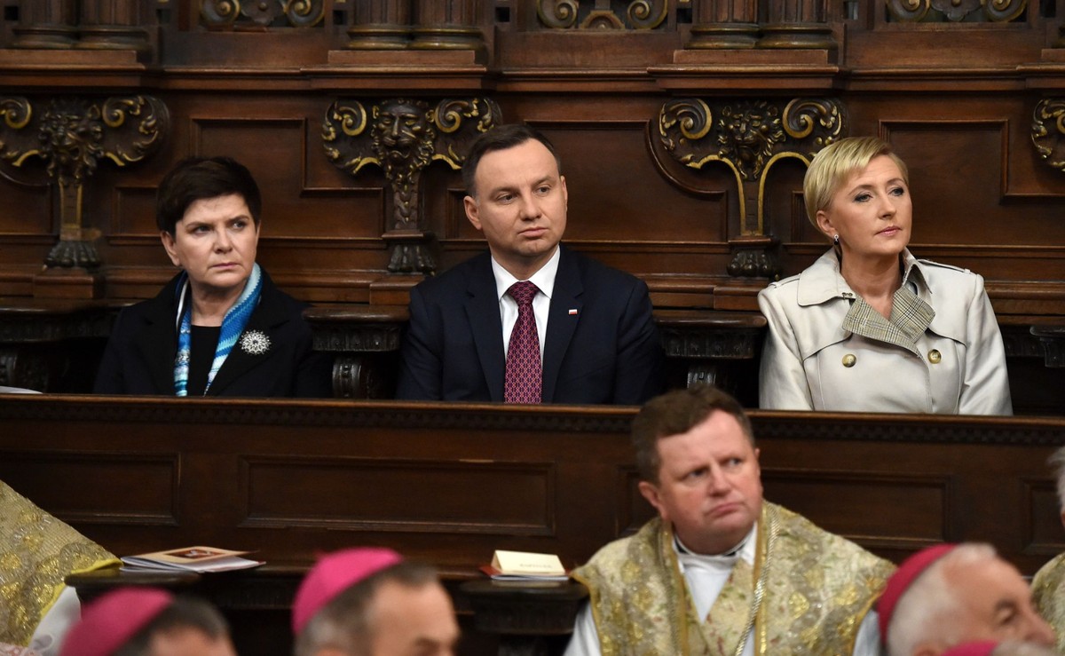 Andrzej Duda, Agata Kornhauser-Duda, Beata Szydło
