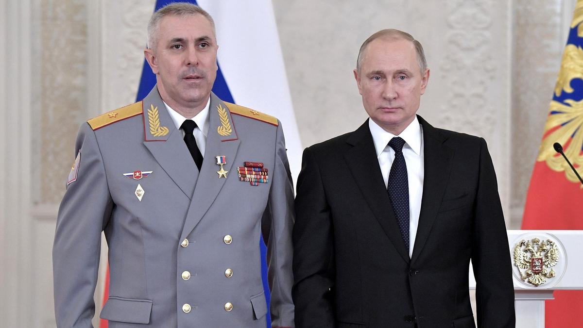 Rustam Muradow i Władimir Putin