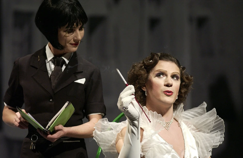 Detalj iz predstave "Mletački trgovac"