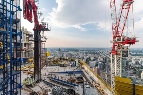 Warszawa ma najwyższy wieżowiec w Unii Europejskiej. Varso ma już 310 metrów! 