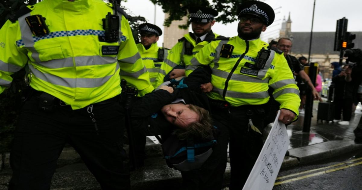 Royaume-Uni : 106 arrestations pro-Palestine Action