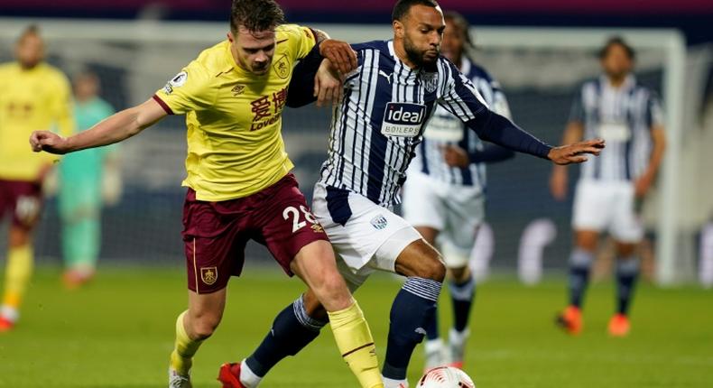 West Bromwich Albion and Burnley shared a goalless draw