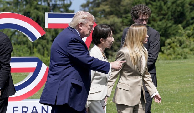 Donald Tramp i Đorđa Meloni
