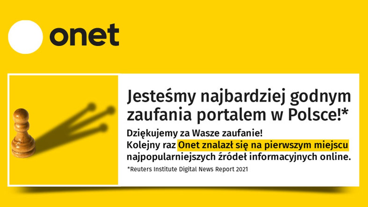 Digital News Report 2021 przygotowany i opublikowany przez Reuters Institute for the Study of Journalism prezentuje najpopularniejsze źródła informacji dla Polaków. W kategorii internet pierwsze miejsce po raz kolejny zajmuje Onet, który spośród polskich portali internetowych o największym zasięgu w Polsce, cieszy się również największym zaufaniem internautów. Pierwsze miejsce w zaufaniu do marki wśród tygodników zajmuje Newsweek Polska.