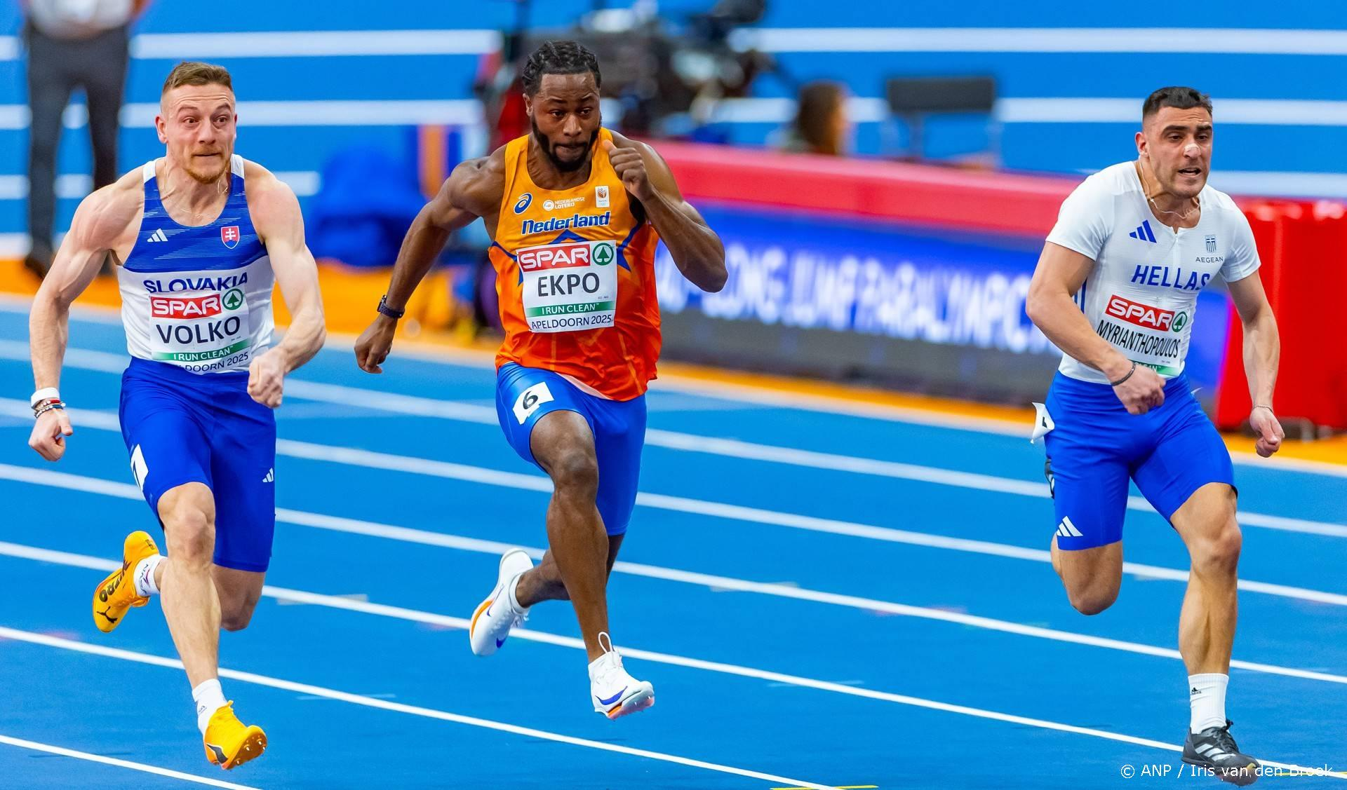 Nsikak Ekpo wint zilver op 100m bij EK U23 in Bergen