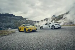 Porsche 718 Spyder i 718 Cayman GT4 z wolnossącym bokserem