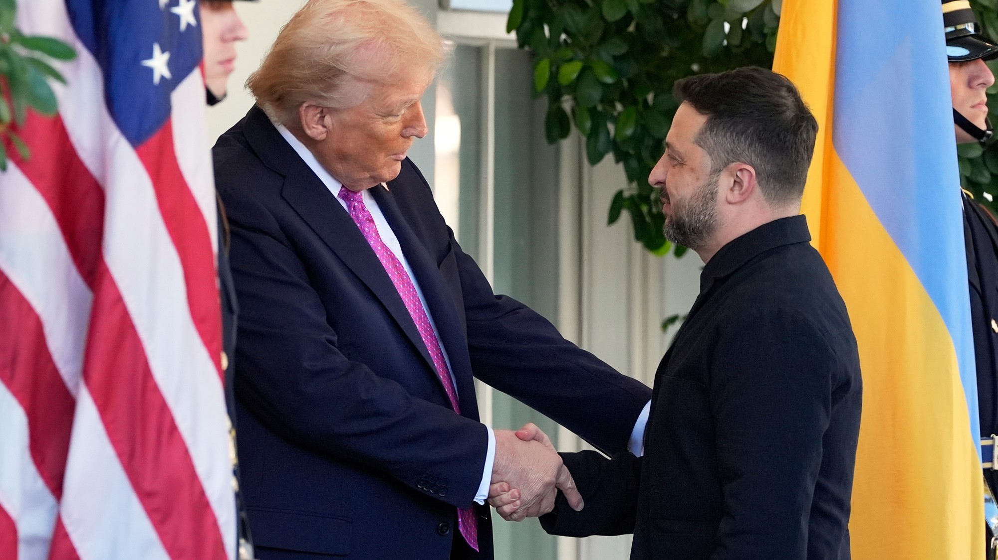 Donald Trump a Volodymyr Zelenskyj