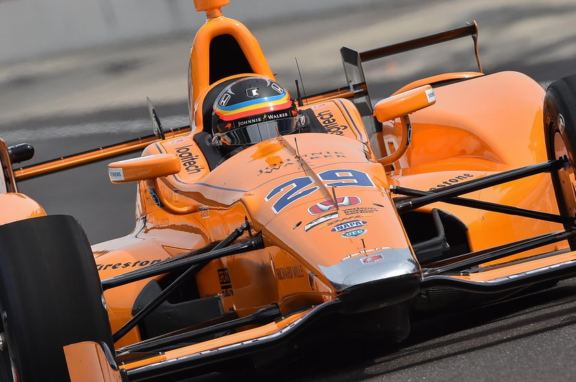 Fernando Alonso miał zaskakującą kolizję na Indy 500 w Indianapolis