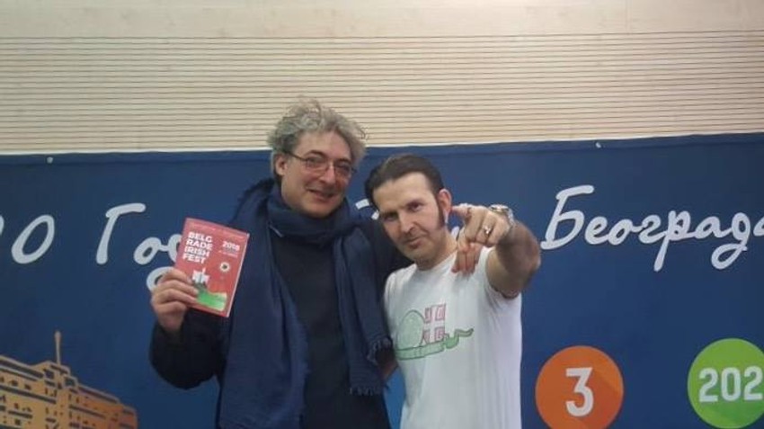 Jas Kaminski, direktor BIF-a i Aca Seltik, frontmen "Keltsa"