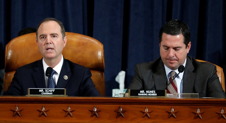 Adam Schiff and Devin Nunes