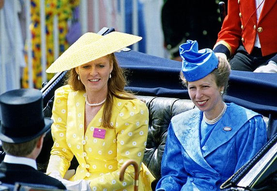 Royal Ascot: księżniczka Anna i Sarah Ferguson