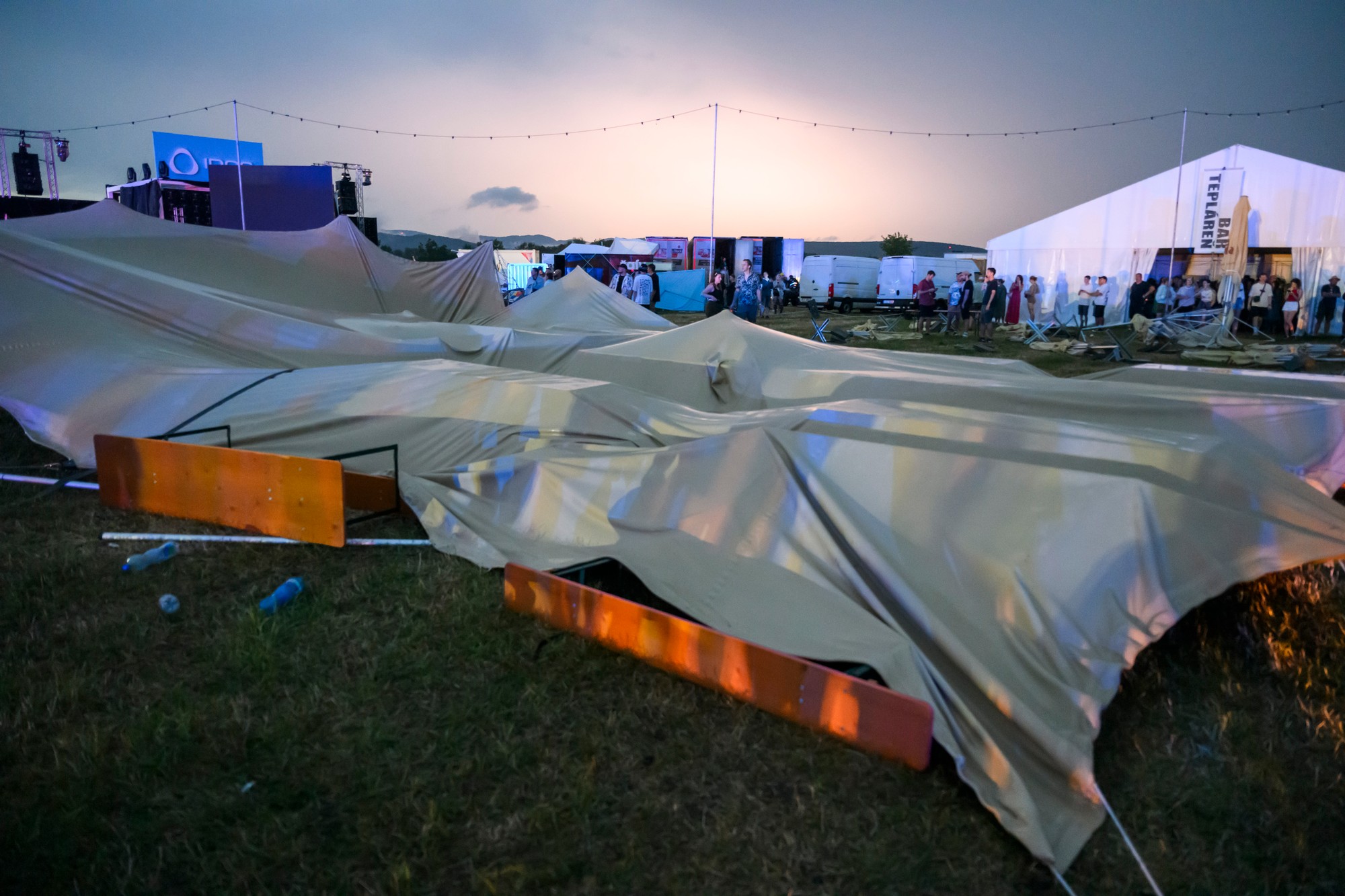 Polícia začala pre pád stanu na festivale Pohoda trestné stíhanie.
