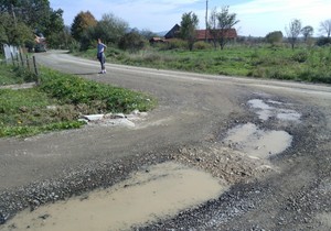 Aerodromska ulica Prijedor rupe