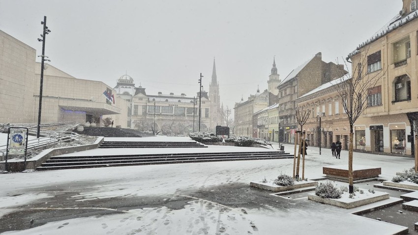 Sneg Novi Sad