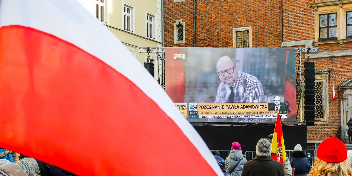 Wrocław pożegnał Pawła Adamowicza