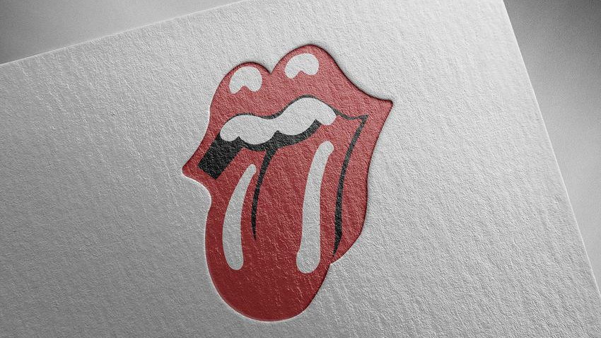 Logo zespołu The Rolling Stones - domena publiczna