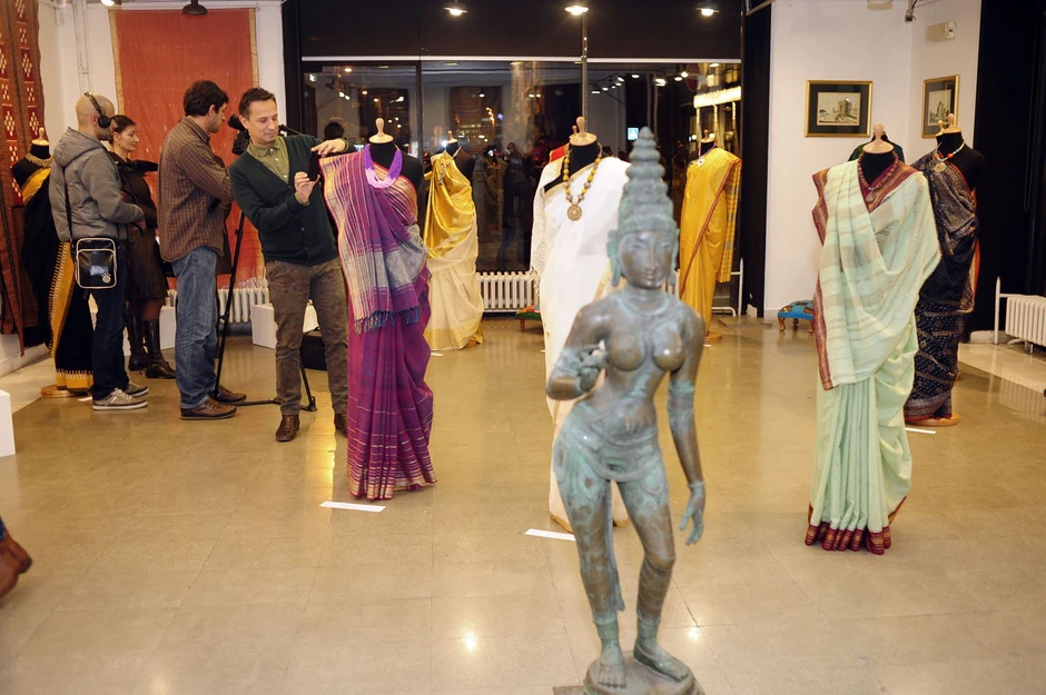 Sariji iz raznih delova Indije doneti su u Beograd /Foto: D.Milenković