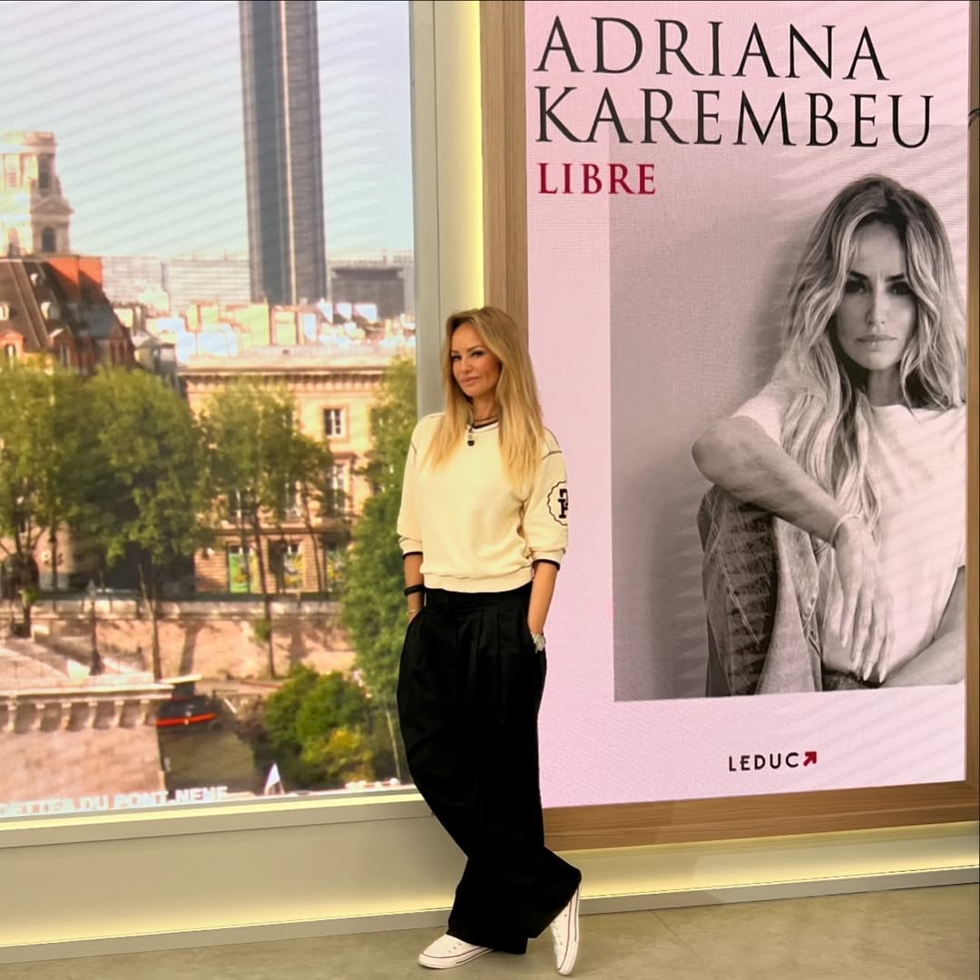 Slovenská modelka Adriana Sklenaříková.