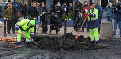 Szkody na 190 tys. zł po proteście rolników