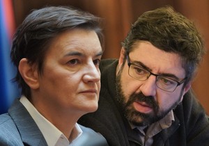 Ana Brnabić i Radomir Lazović