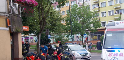 Zmarła ofiara zerwanego balkonu w Białogardzie