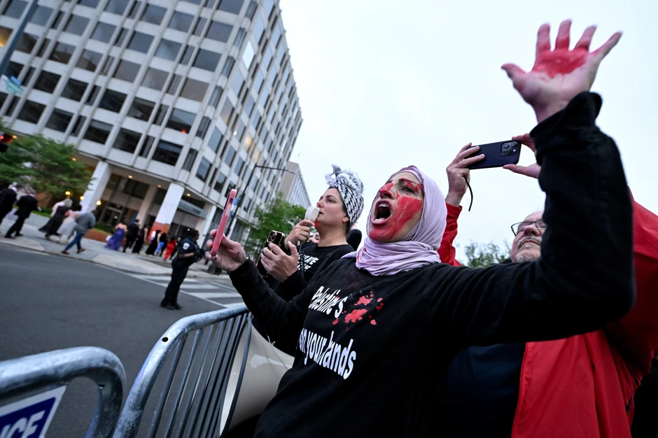 Propalestinski protest u Vašingtonu 27. aprila
