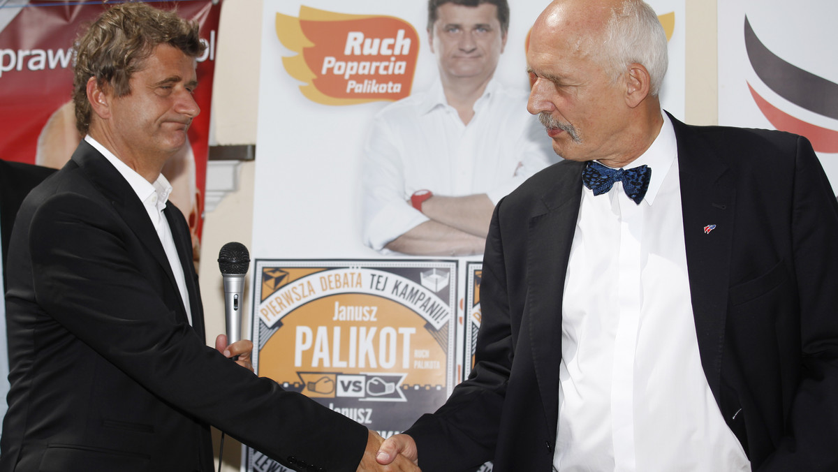 Janusz Palikot (Ruch Poparcia Palikota) i Janusz Korwin Mikke (Nowa Prawica) zaapelowali do liderów partii politycznych o udział razem z nimi w debatach przedwyborczych.