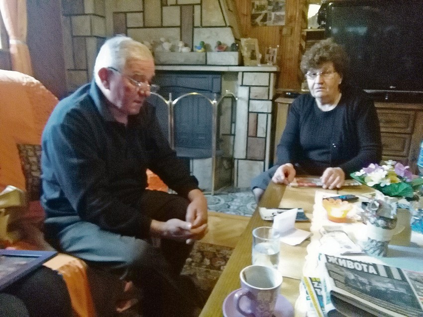 Latinka i Miloje
jedva čekaju da
zagrle sina