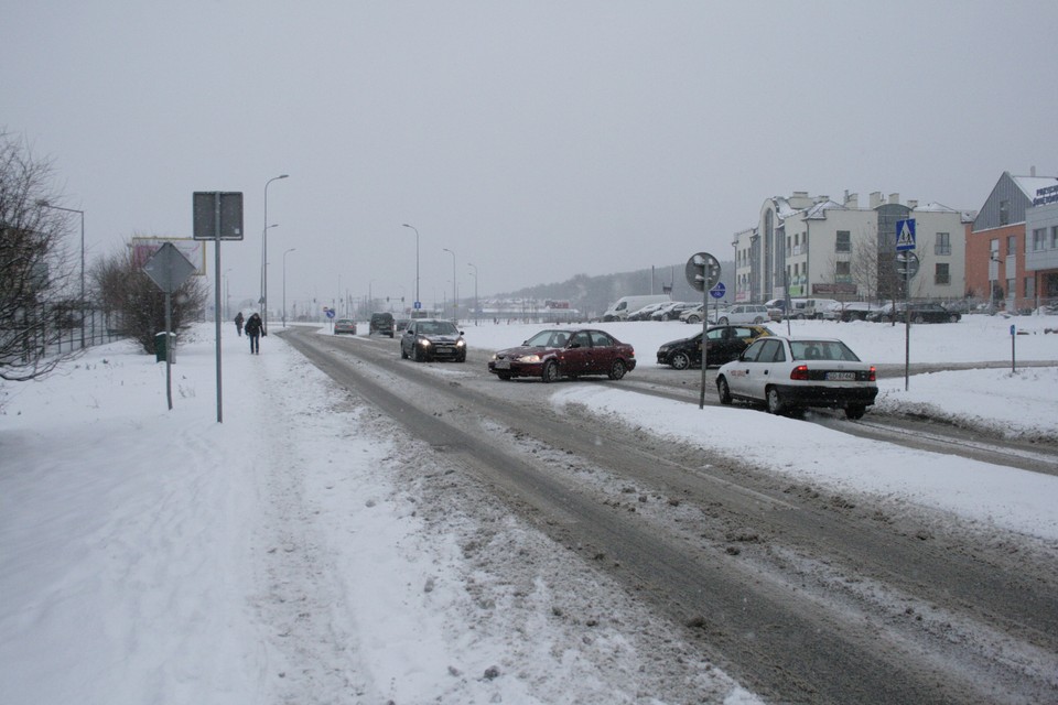 Gdańsk: zima atakuje!