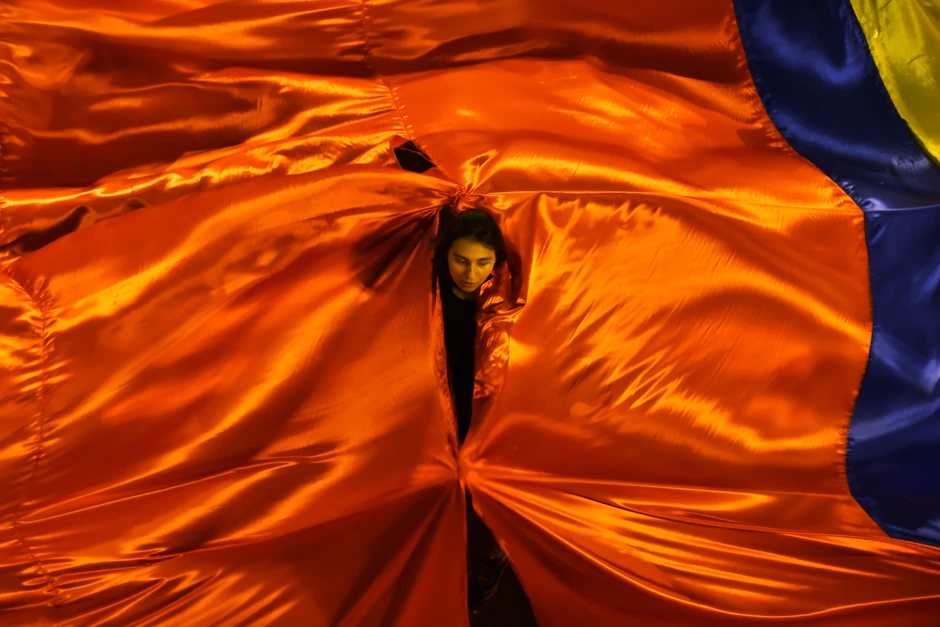 Antivladin protest u Kaliju u oktobru