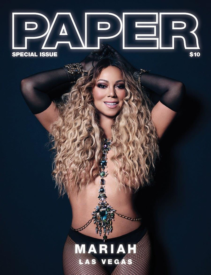 Wyretuszowana Mariah Carey na okładce magazynu "Paper"