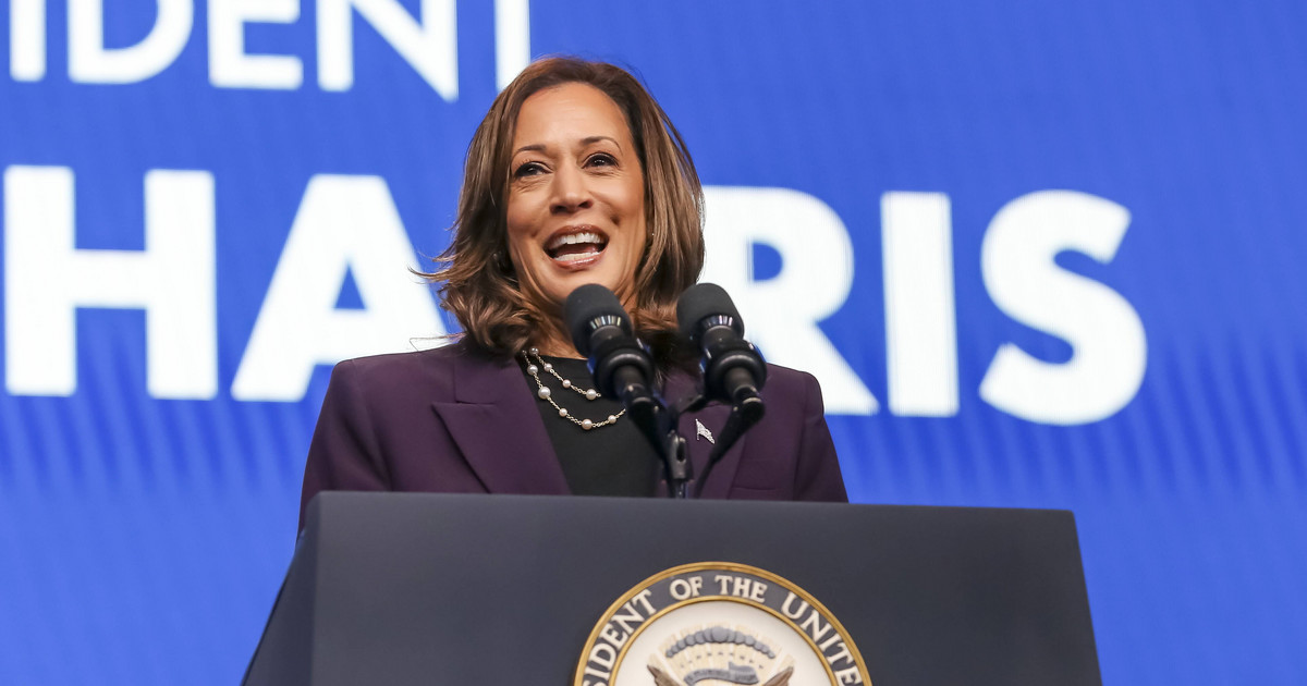 O sumă uriașă în contul Kamala Harris.  El merge după Donald Trump repede