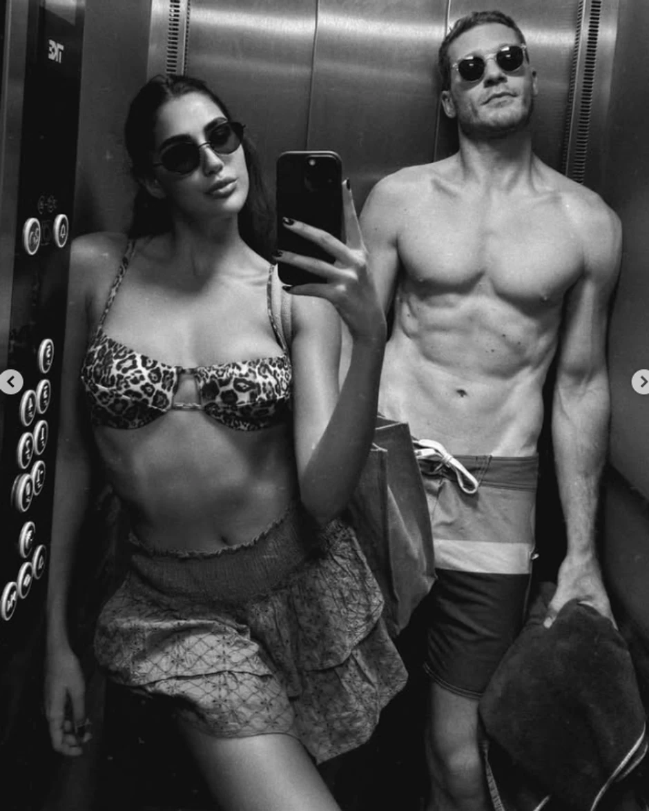 Aleksandar Radojičić sa devojkom