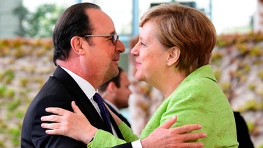 Niemcy: Merkel podjęła Hollande'a pożegnalną kolacją w Berlinie