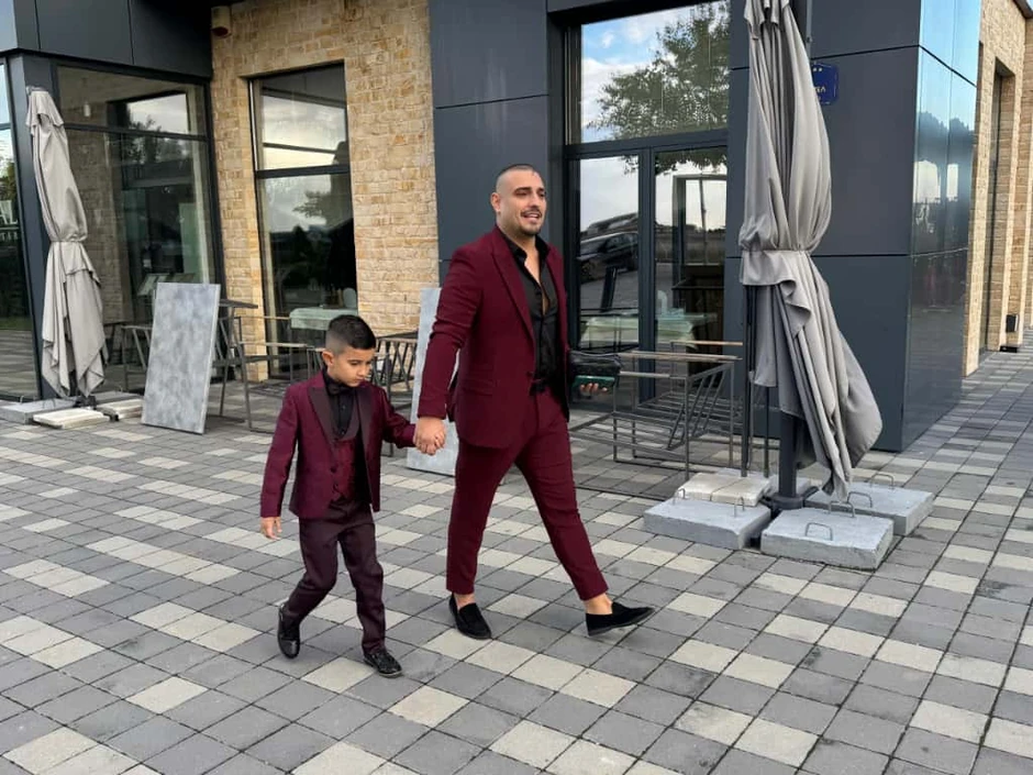 Darko Lazić sa sinom