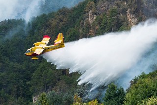 W Grecji rozbił się samolot pożarniczy. Na pokładzie były co najmniej dwie osoby