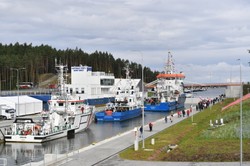 Kanał przez Mierzeję Wiślaną oficjalnie otwarty