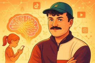 "Narkotyki dla mózgu". Doktor z tiktoka o dzieciach, ekranach i AI [WYWIAD]