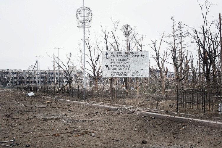 Lotnisko w Doniecku kompletnie zniszczone
