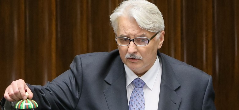 Waszczykowski: To miał być gadżet, promujący polską prezydencję. Niestety nie działa, jest niezrównoważony